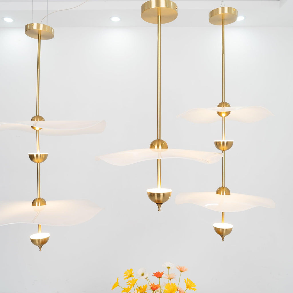 Lustra Lampe Pendante Double Biscuit pour Salon - Neutralighting