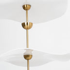 Lustra Lampe Pendante Double Biscuit pour Salon - Neutralighting