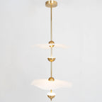 Lustra Lampe Pendante Double Biscuit pour Salon - Neutralighting