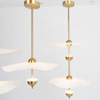 Lustra Lampe Pendante Double Biscuit pour Salon - Neutralighting