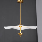 Lustra Lampe Pendante Double Biscuit pour Salon - Neutralighting
