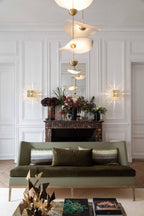 Lustra Lampe Pendante Double Biscuit pour Salon - Neutralighting