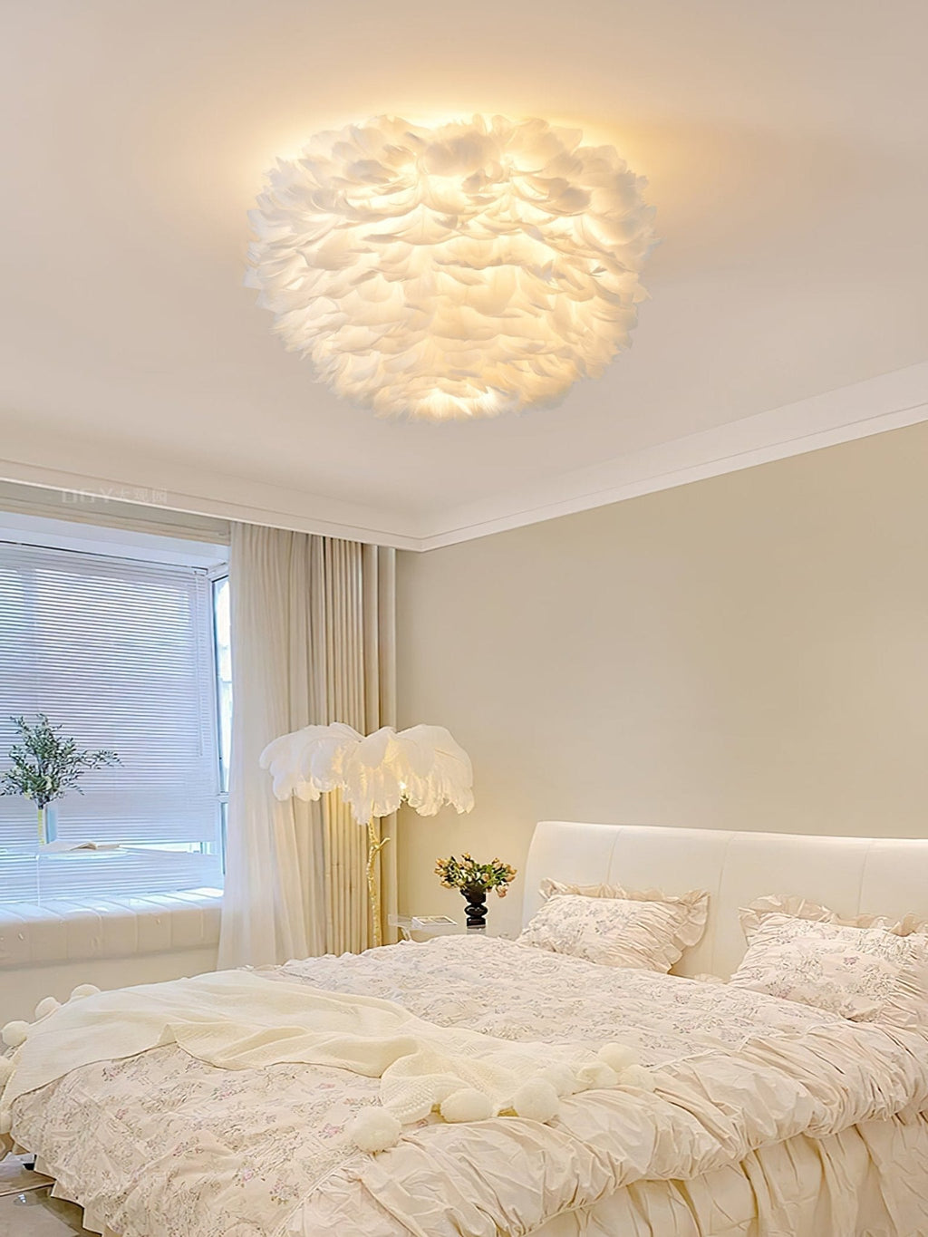 Zalore Plafonnier Art Nordic Premium Plumes - Neutralighting