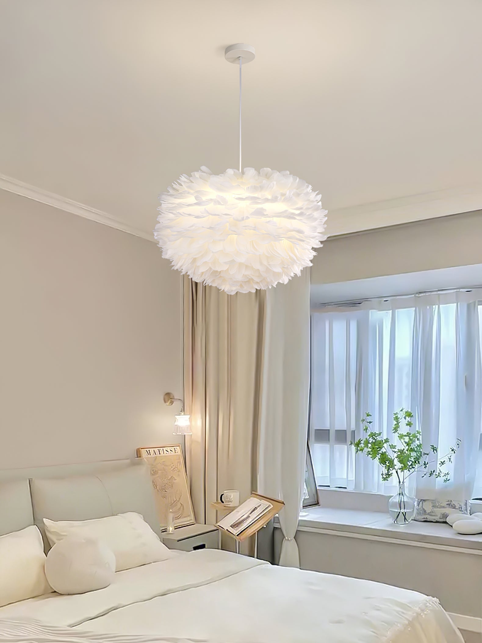 Goose Lampe suspendue à plumes - Neutralighting