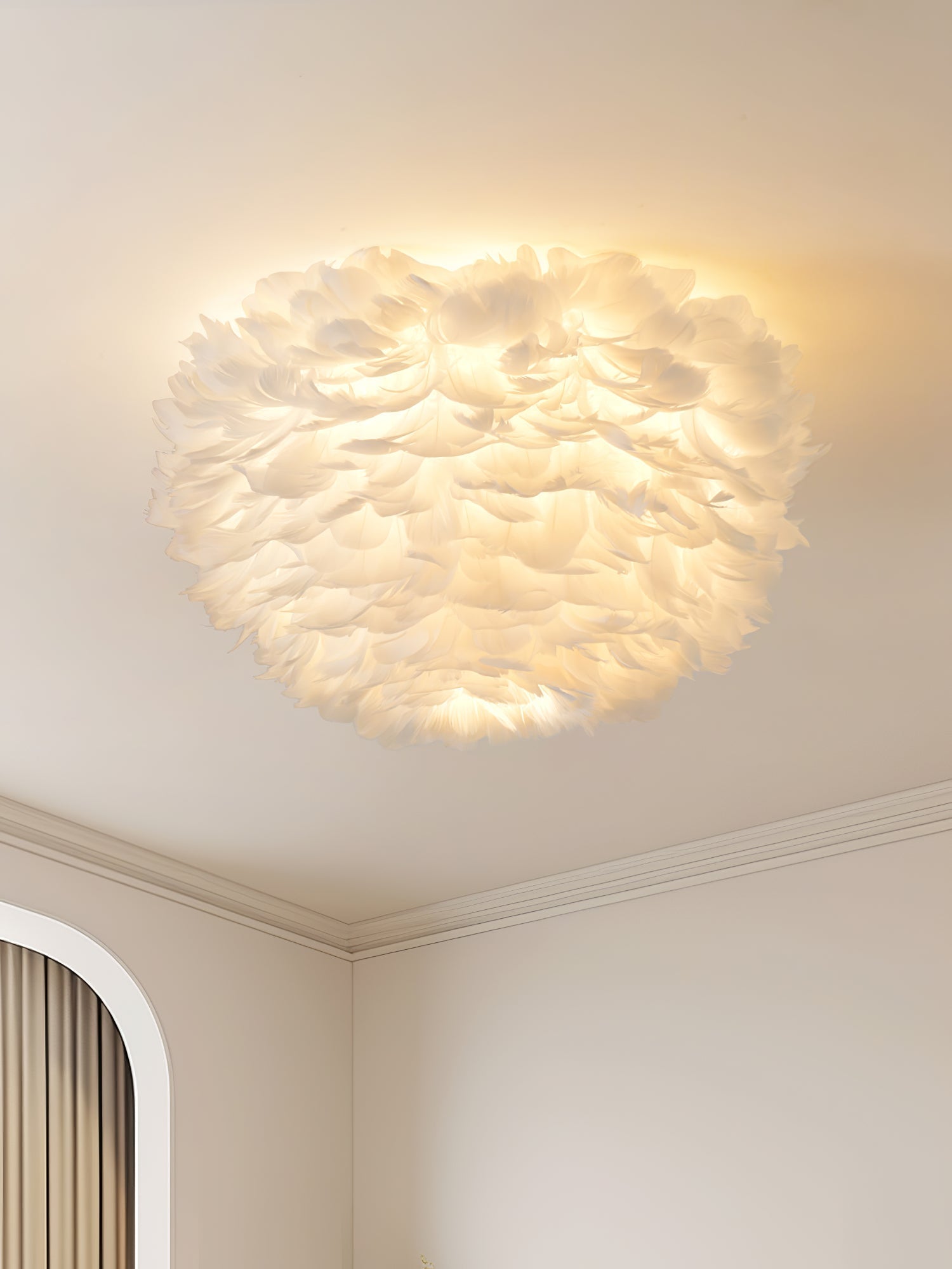 Zalore Plafonnier Art Nordic Premium Plumes - Neutralighting