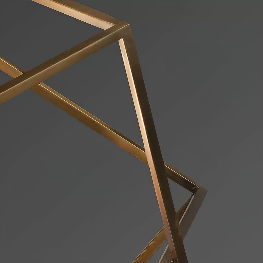 Zevira Suspension glamour en laiton et cristal - Neutralighting