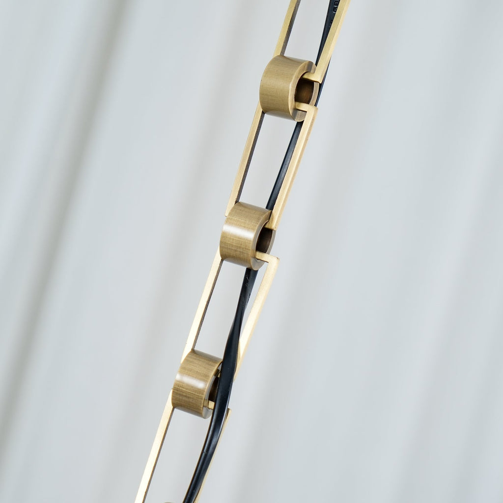 Zevira Suspension glamour en laiton et cristal - Neutralighting