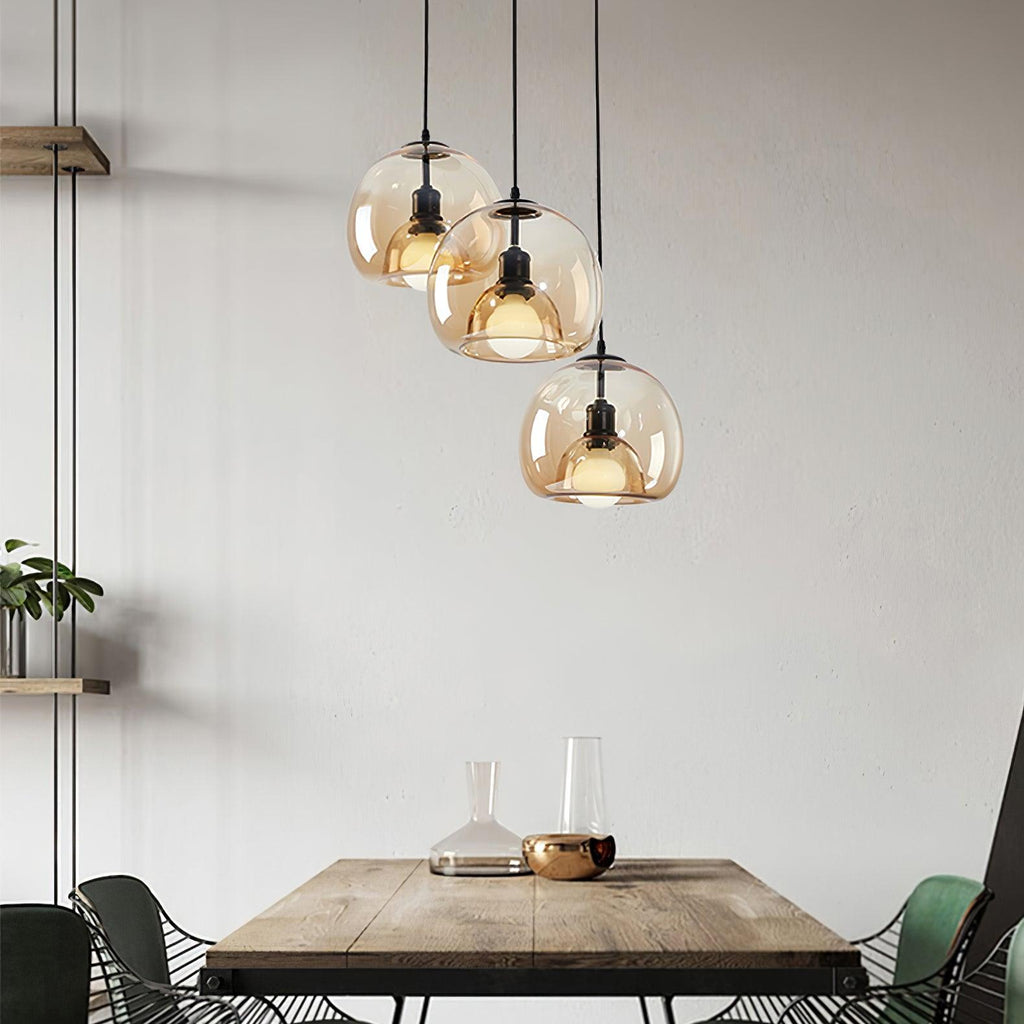 Zelirila Nordic Art Pearl Glass Pendant Lamp - Neutralighting