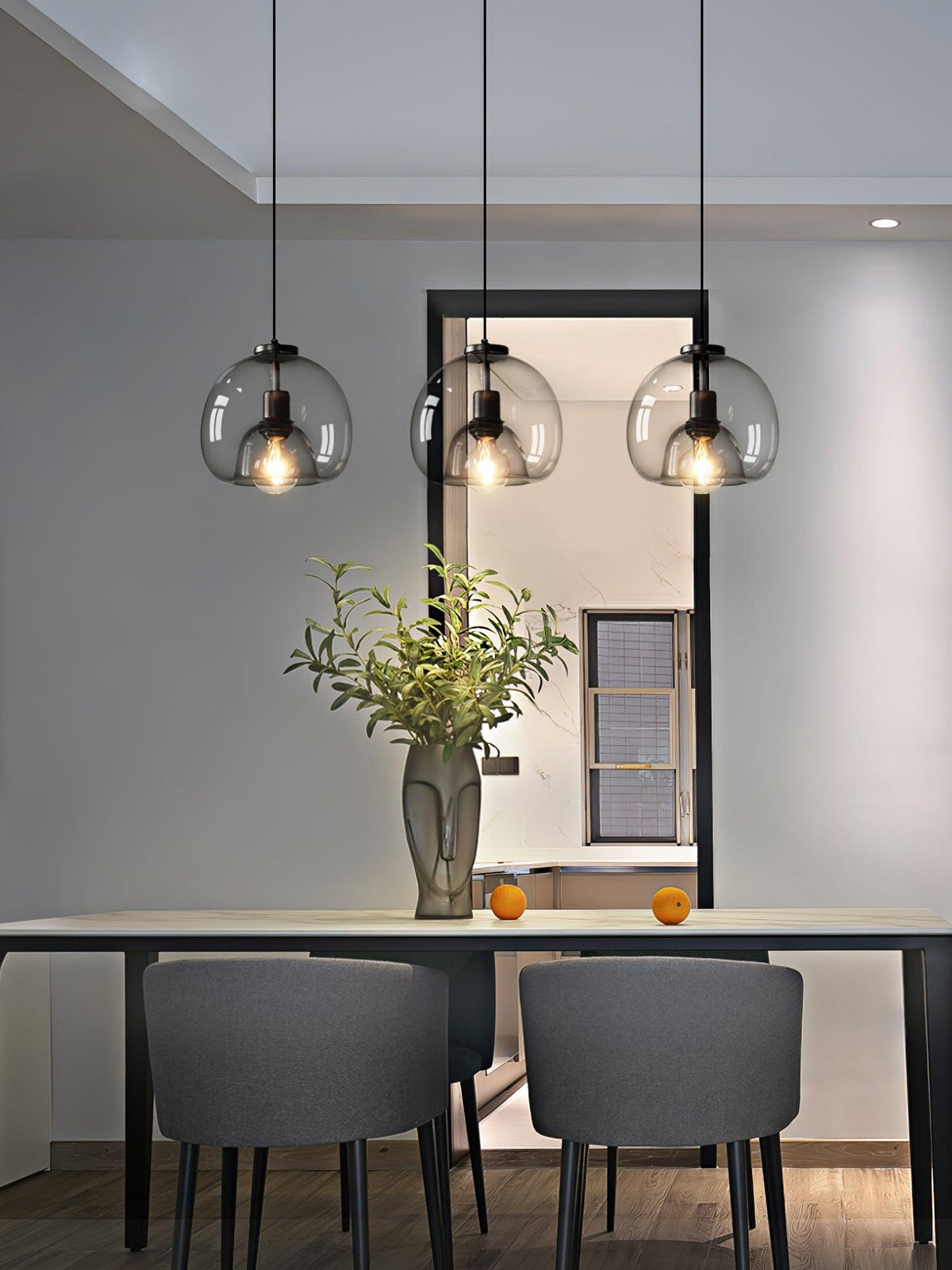 Zelirila Nordic Art Pearl Glass Pendant Lamp - Neutralighting