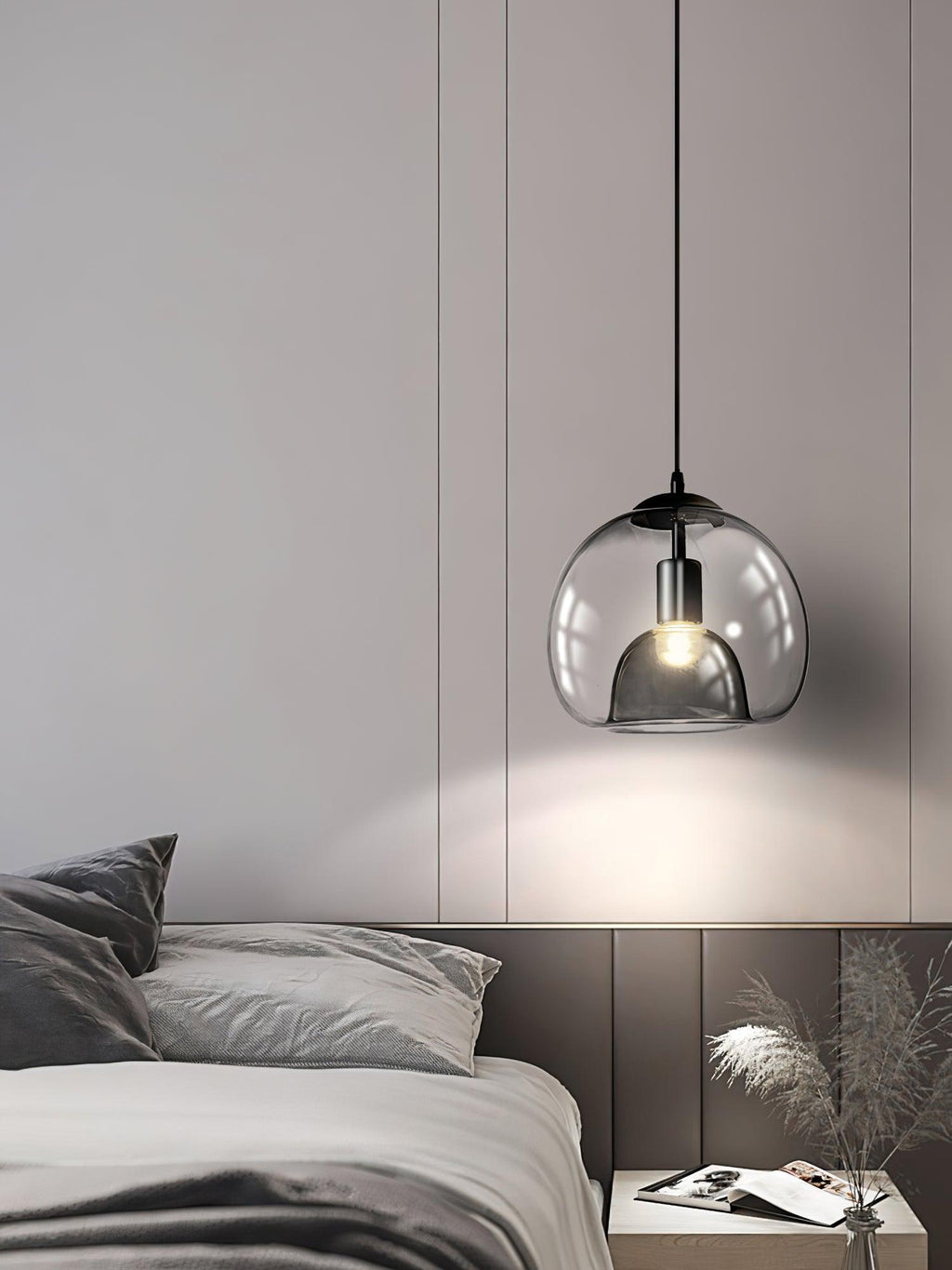 Zelirila Nordic Art Pearl Glass Pendant Lamp - Neutralighting