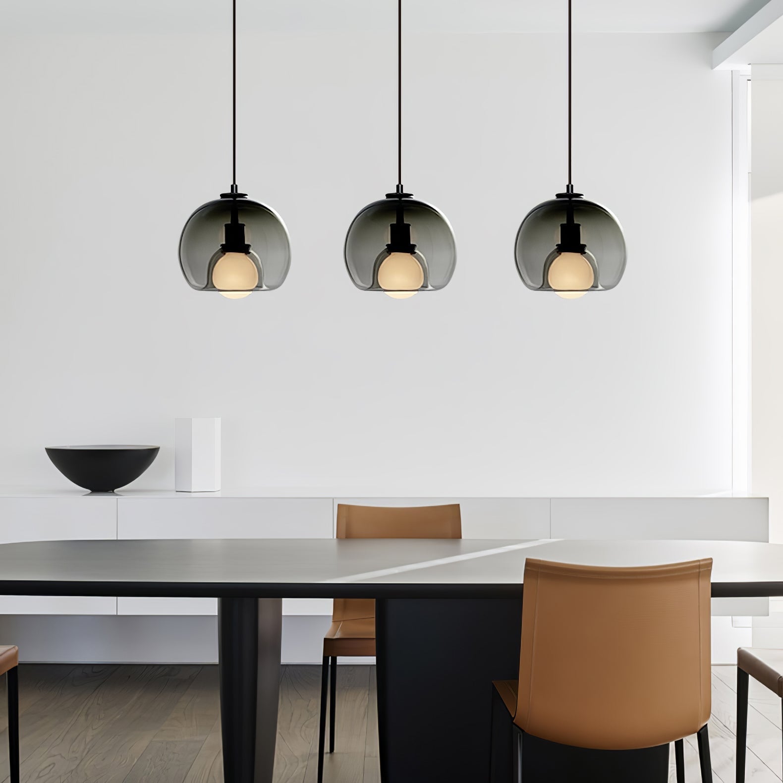 Neritha Suspension Contemporaine en Verre - Neutralighting