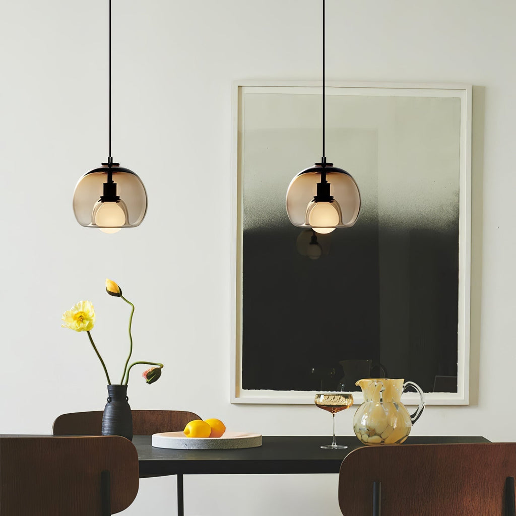 Neritha Suspension Contemporaine en Verre - Neutralighting
