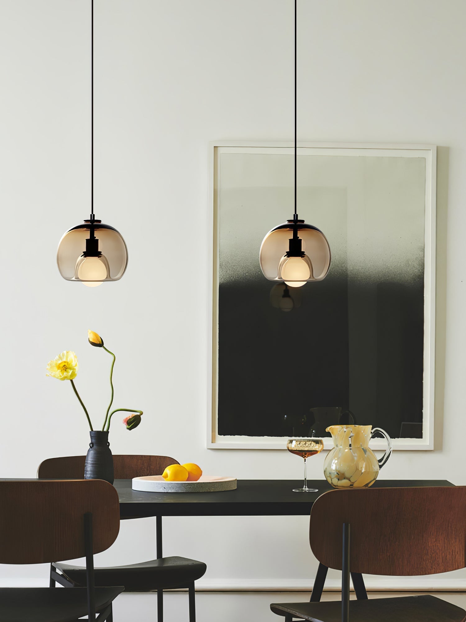 Neritha Suspension Contemporaine en Verre - Neutralighting