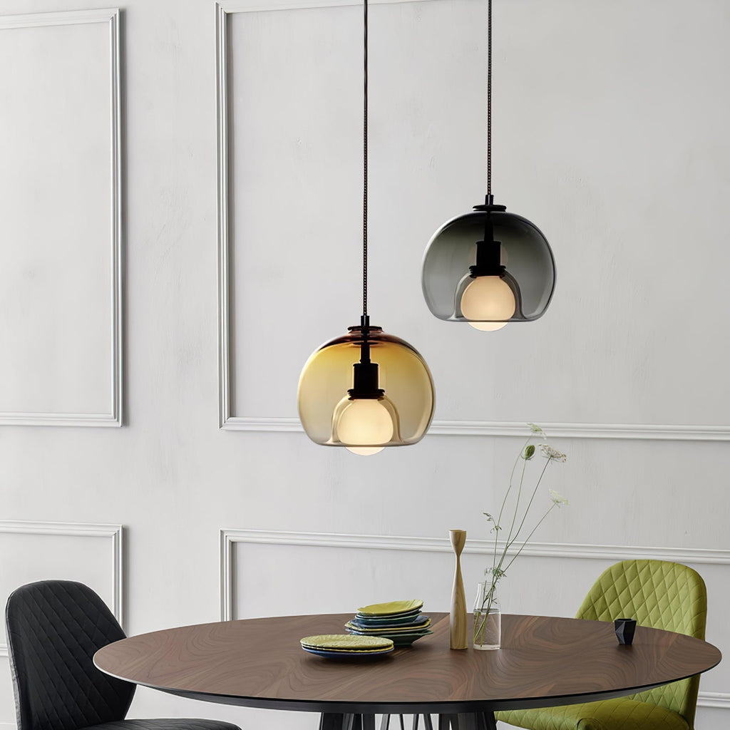 Neritha Suspension Contemporaine en Verre - Neutralighting