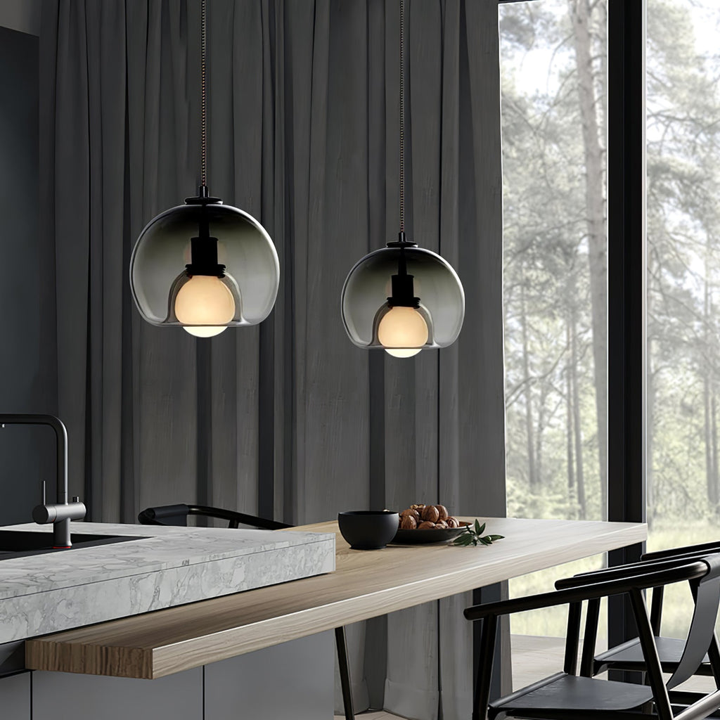 Neritha Suspension Contemporaine en Verre - Neutralighting