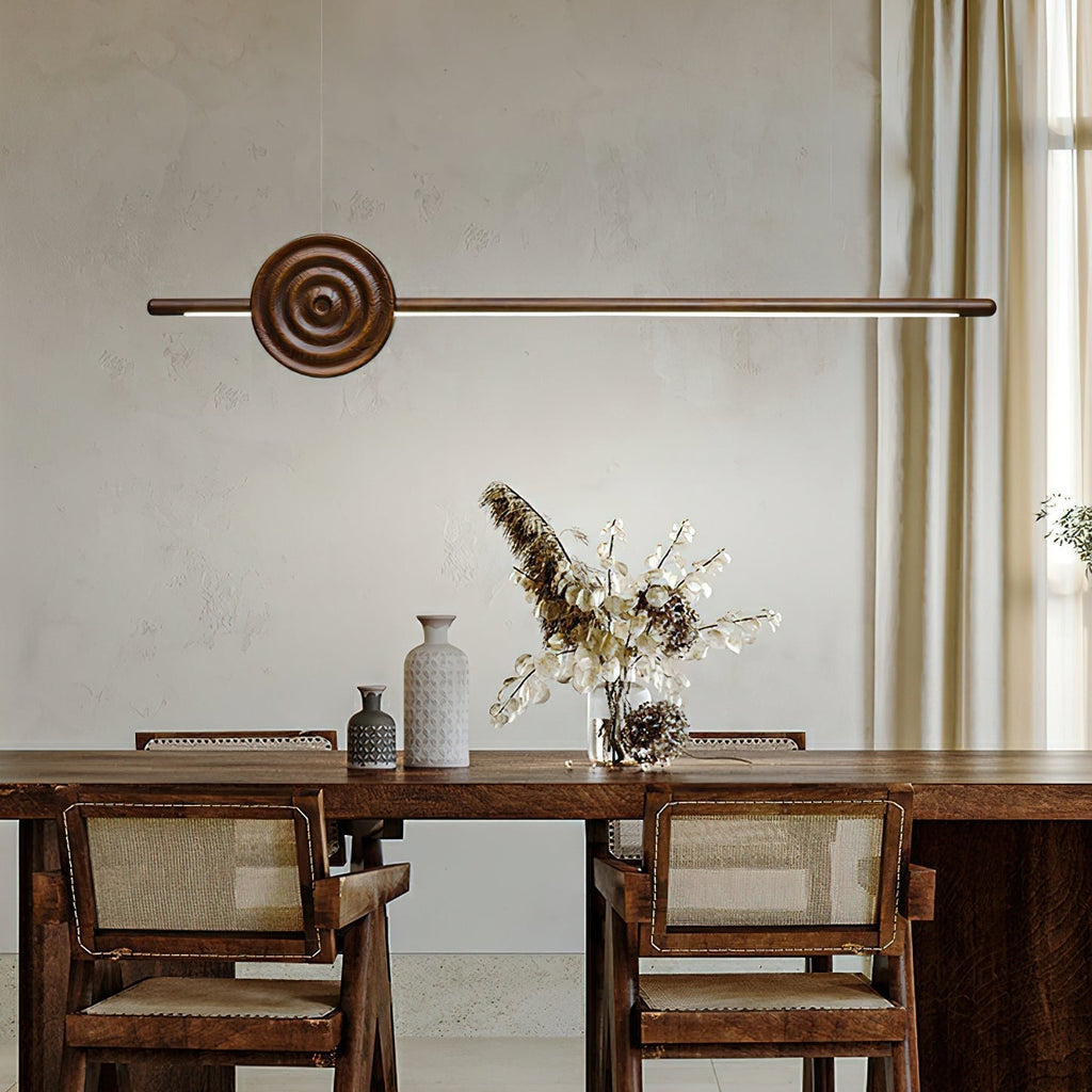 Aurora Lustre Erhu Bois - Neutralighting