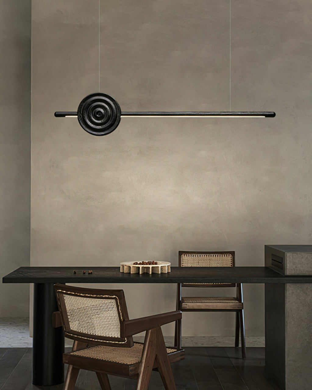 Aurora Lustre Erhu Bois - Neutralighting