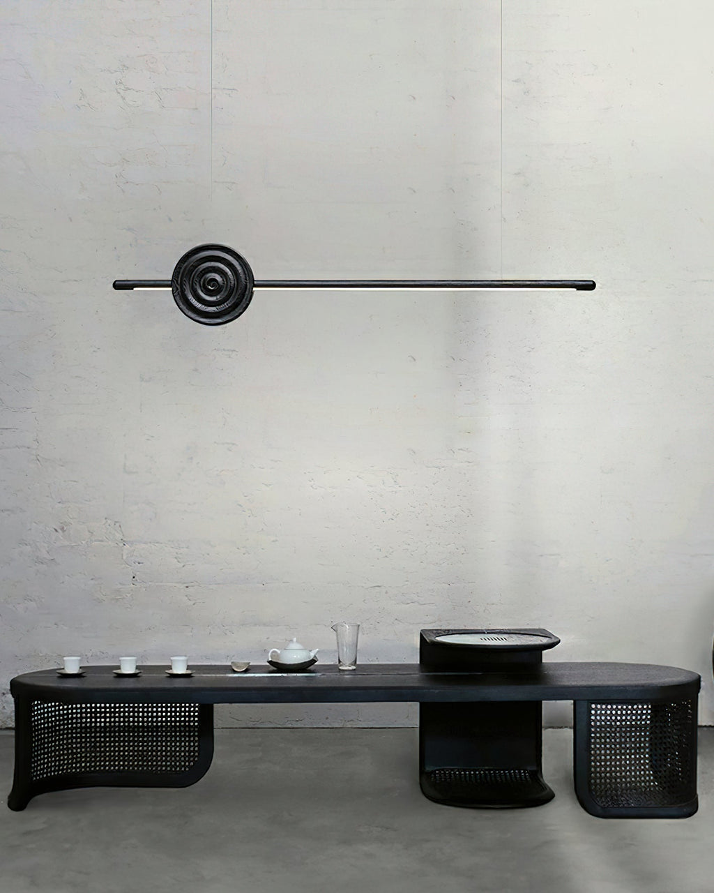 Aurora Lustre Erhu Bois - Neutralighting