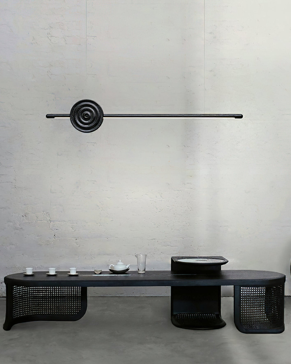 Aurora Lustre Erhu Bois - Neutralighting