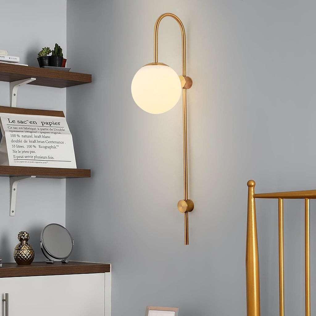 Cavelir Applique Murale en Verre Art Nordique Premium - Neutralighting