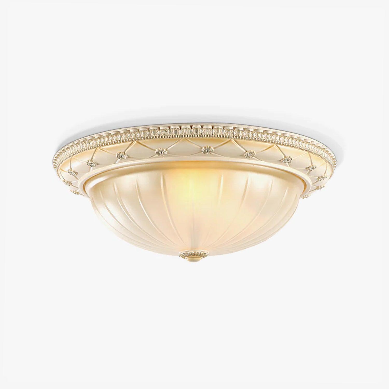 Evtalen Plafonnier en Résine et Verre Vintage - Neutralighting