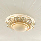 Evtalen Plafonnier en Résine et Verre Vintage - Neutralighting