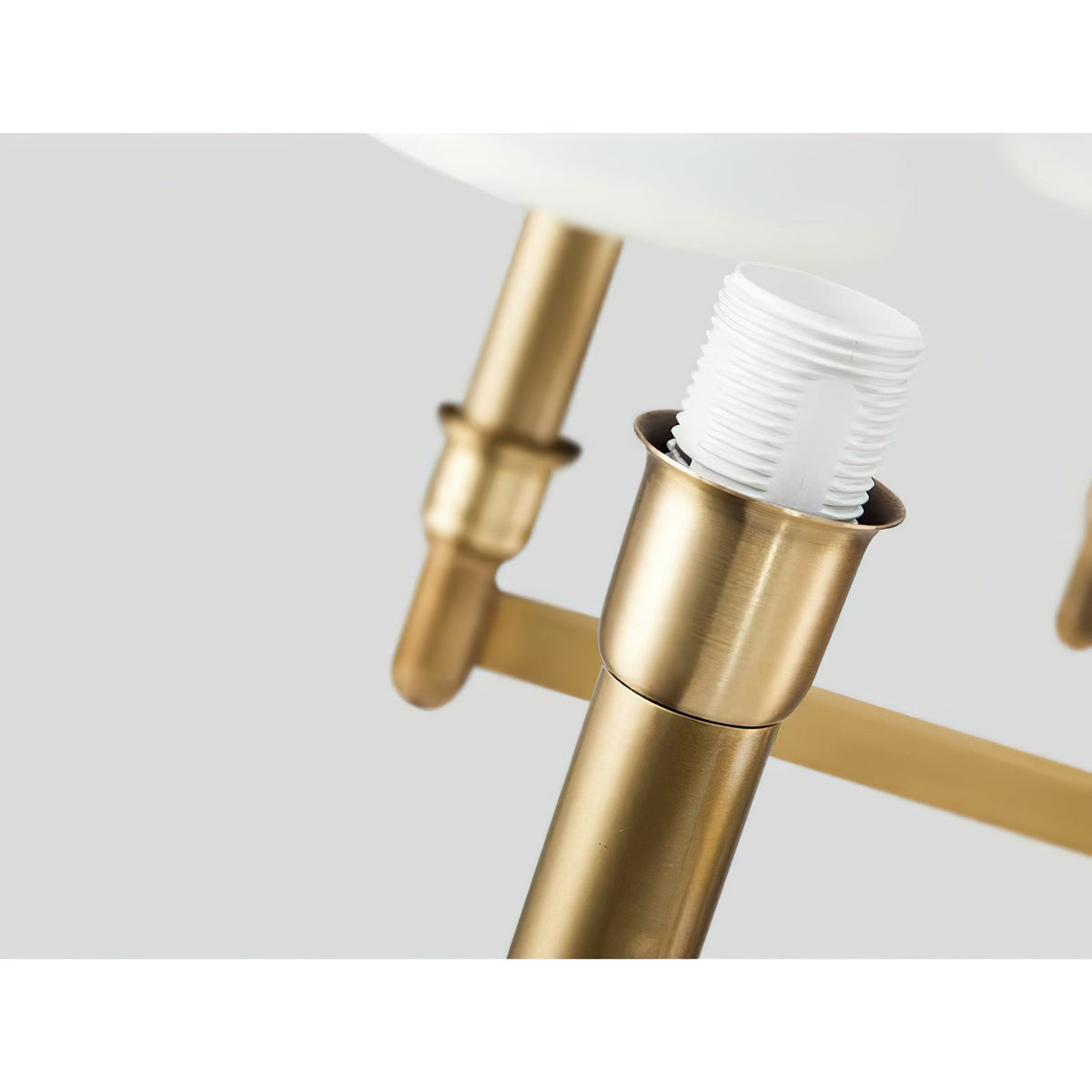Vadoryra Chandelier Laiton Tissu Luxe Postmoderne Salon - Neutralighting