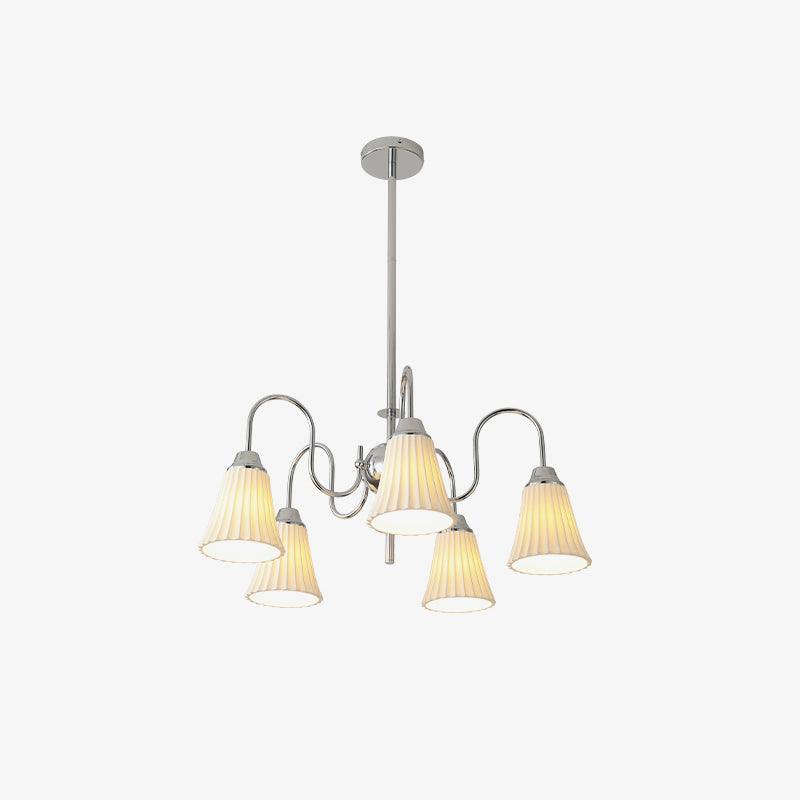 Lustra Lustre Moderne Céramique Plissée - Neutralighting