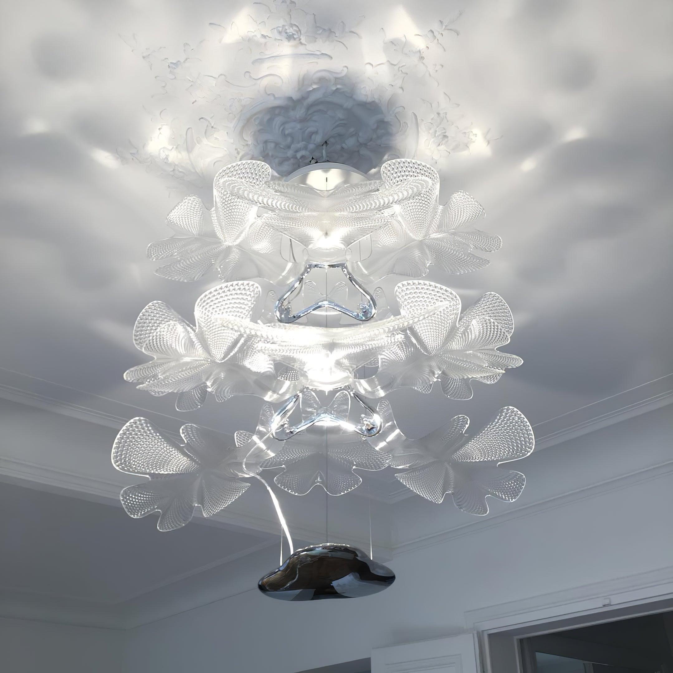 Etoile Lampe Pendante Ondulée LED Organique - Neutralighting