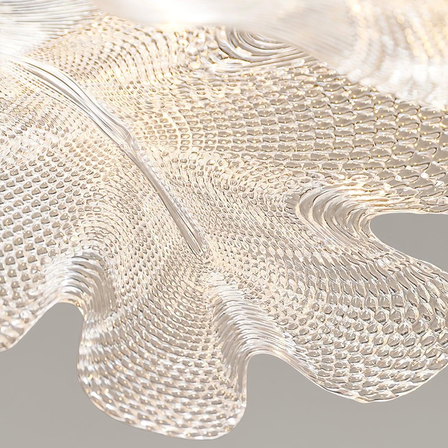 Etoile Lampe Pendante Ondulée LED Organique - Neutralighting