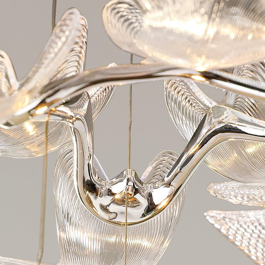 Etoile Lampe Pendante Ondulée LED Organique - Neutralighting