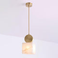 Lyrindis Cylindre Albâtre Pendentif Lumière - Neutralighting