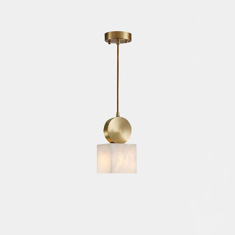 Lyrindis Cylindre Albâtre Pendentif Lumière - Neutralighting