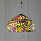 Tiffany Rétro Vintage Suspension Luxe Design Verre Salon - Neutralighting