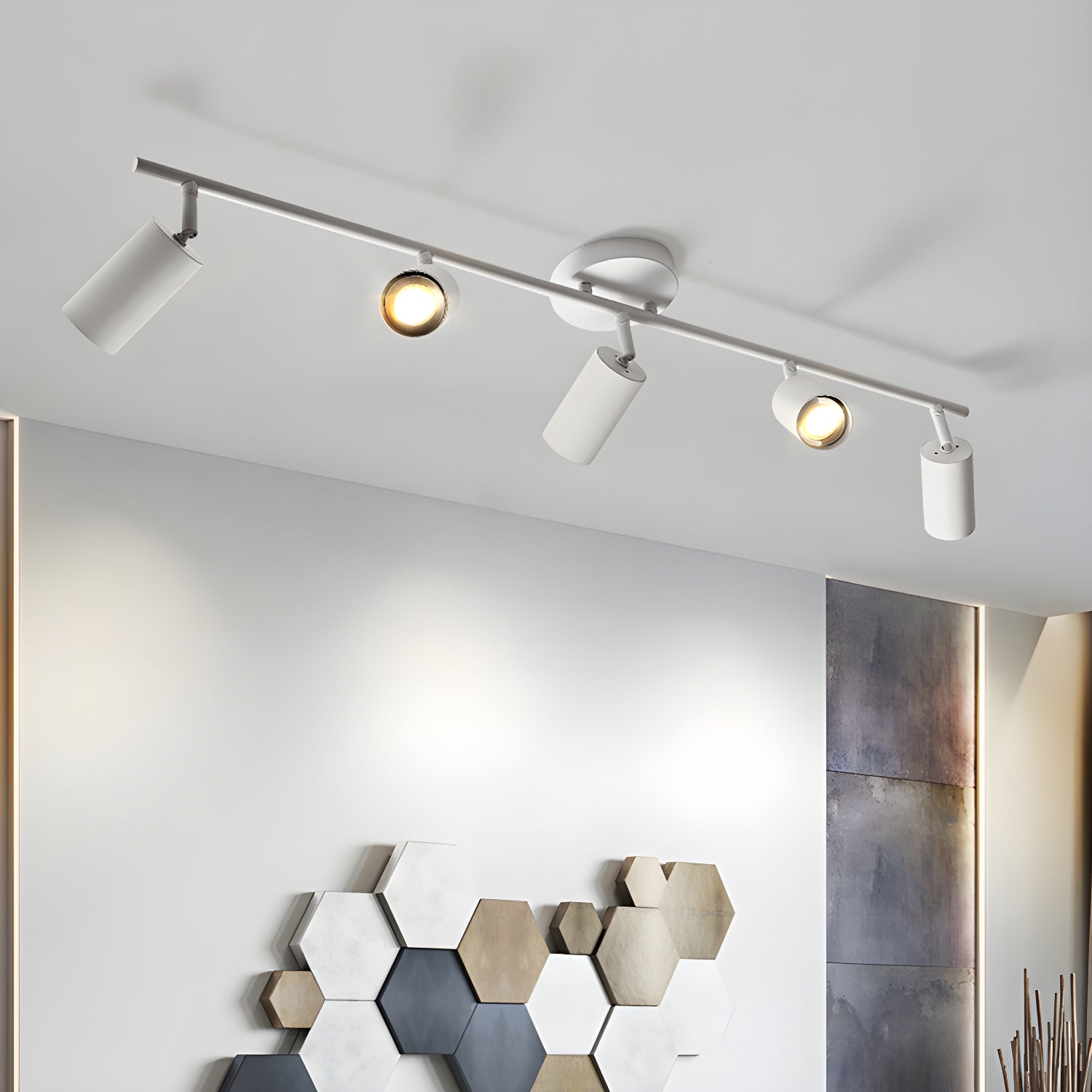 Quadra Plafonnier Contemporain en Aluminium - Neutralighting