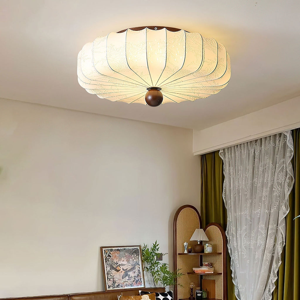 Lotus Tissu Mode Plafonnier Lumière - Neutralighting