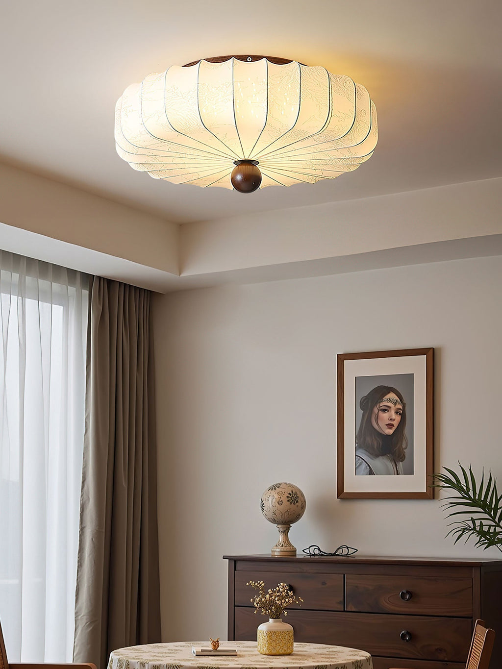 Lotus Tissu Mode Plafonnier Lumière - Neutralighting