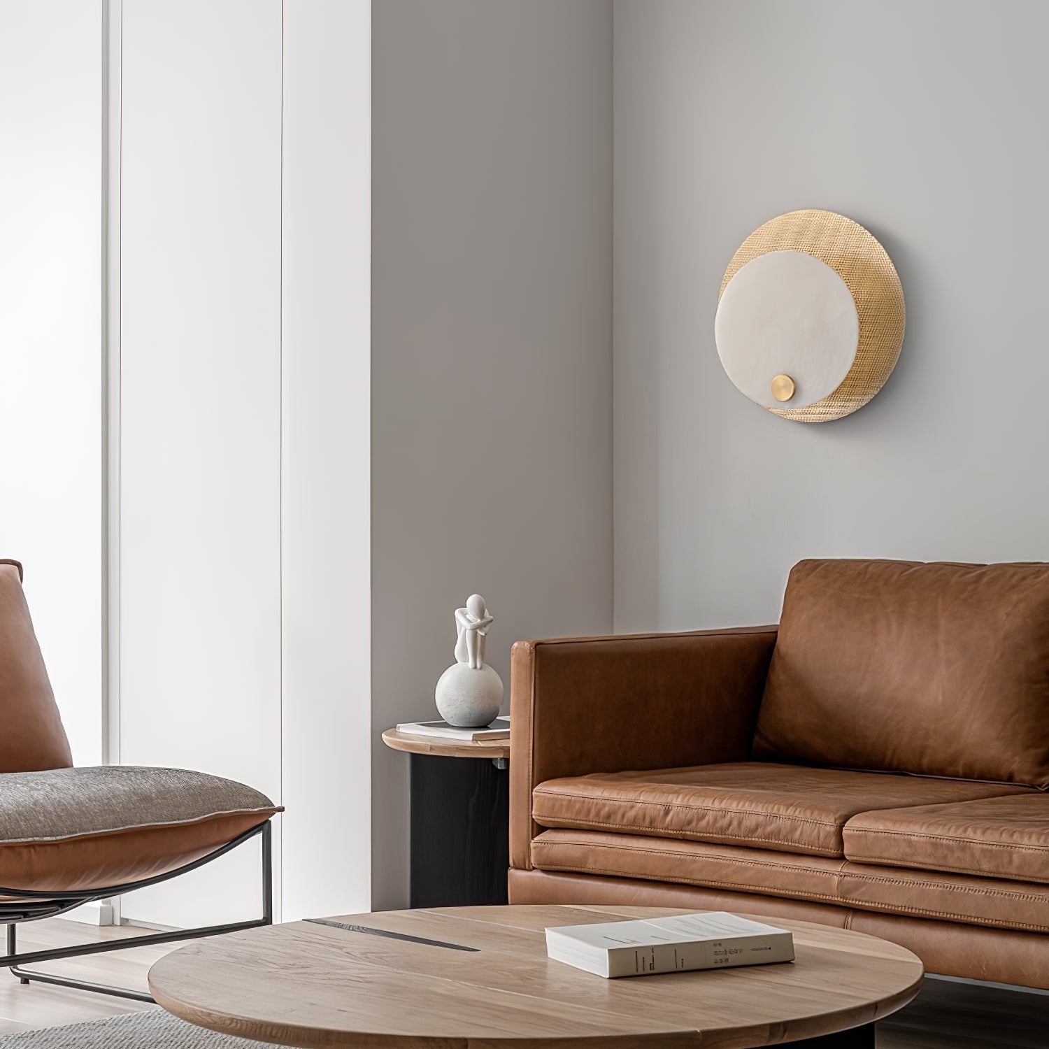 Ilzore Plafonnier Circulaire en Verre - Neutralighting