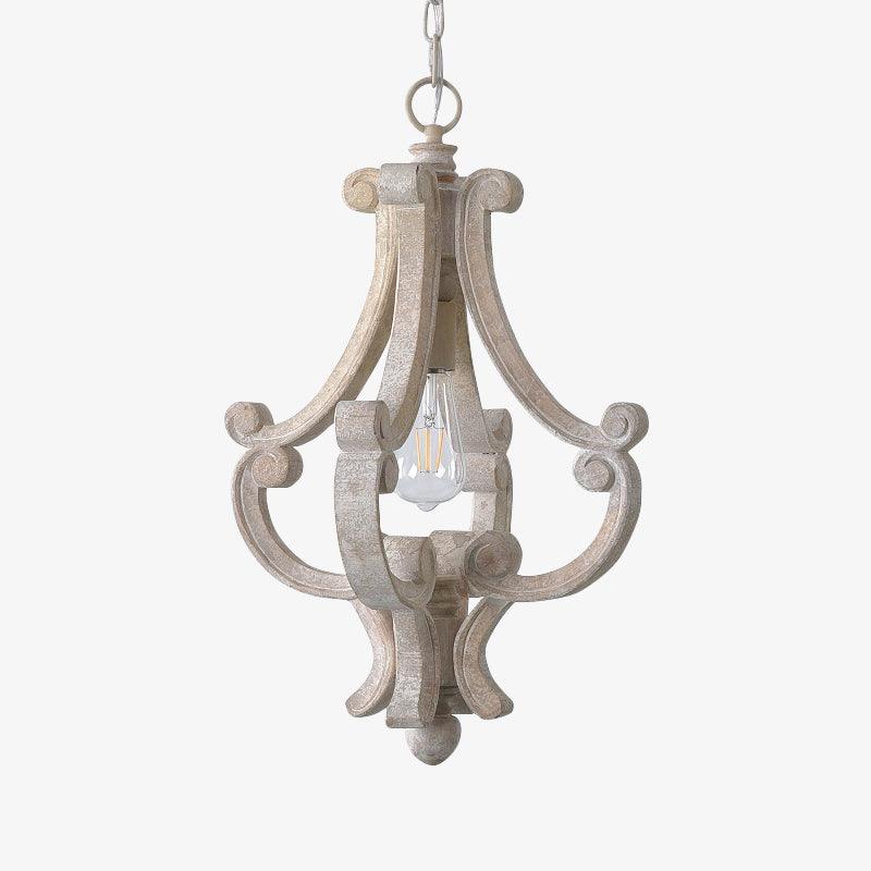 Thalien Suspension Glam en bois - Neutralighting