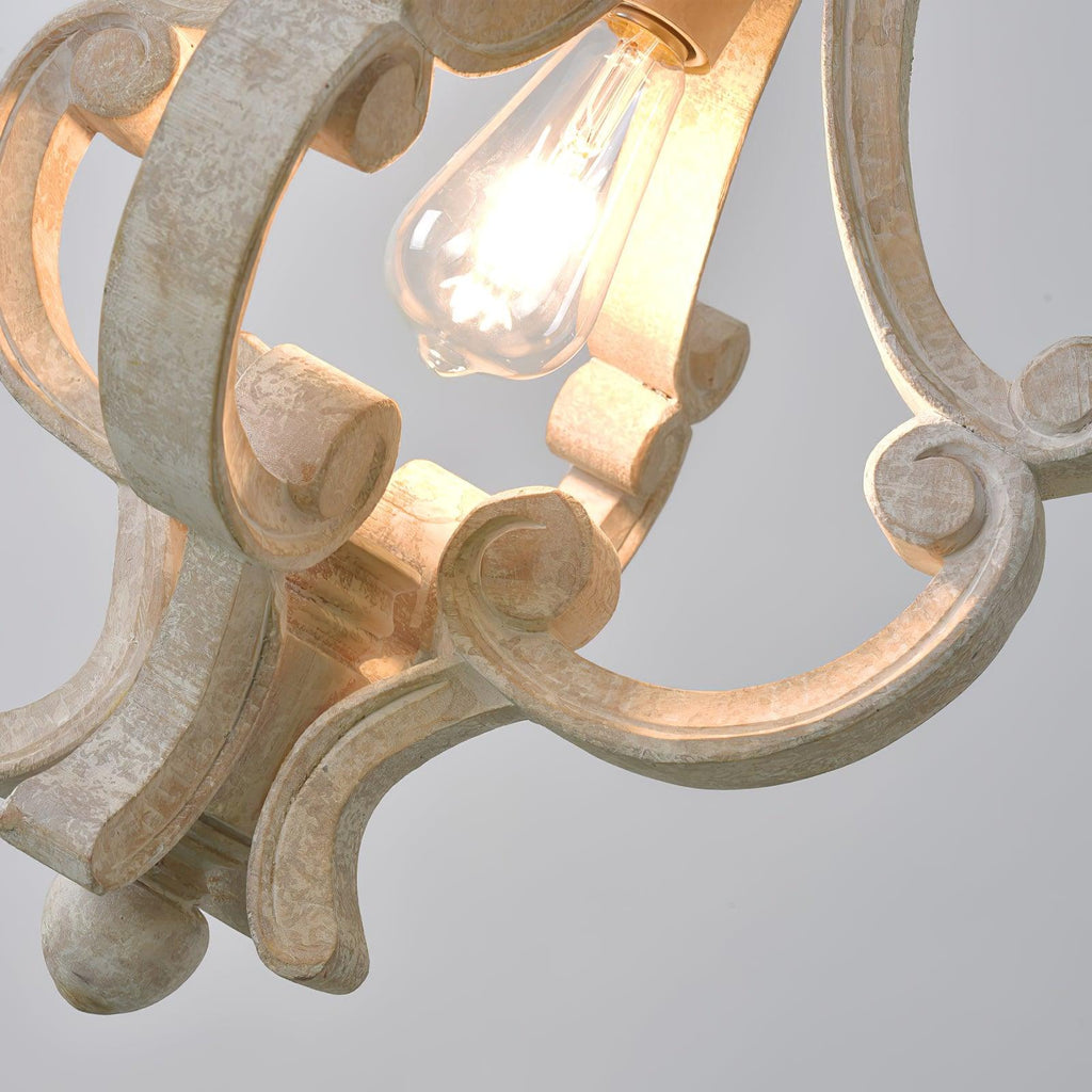 Thalien Suspension Glam en bois - Neutralighting
