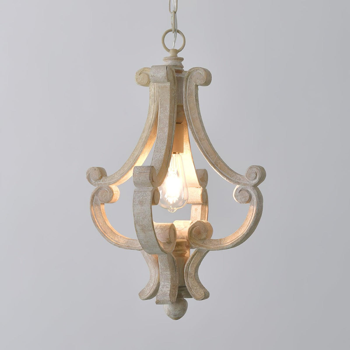 Thalien Suspension Glam en bois - Neutralighting