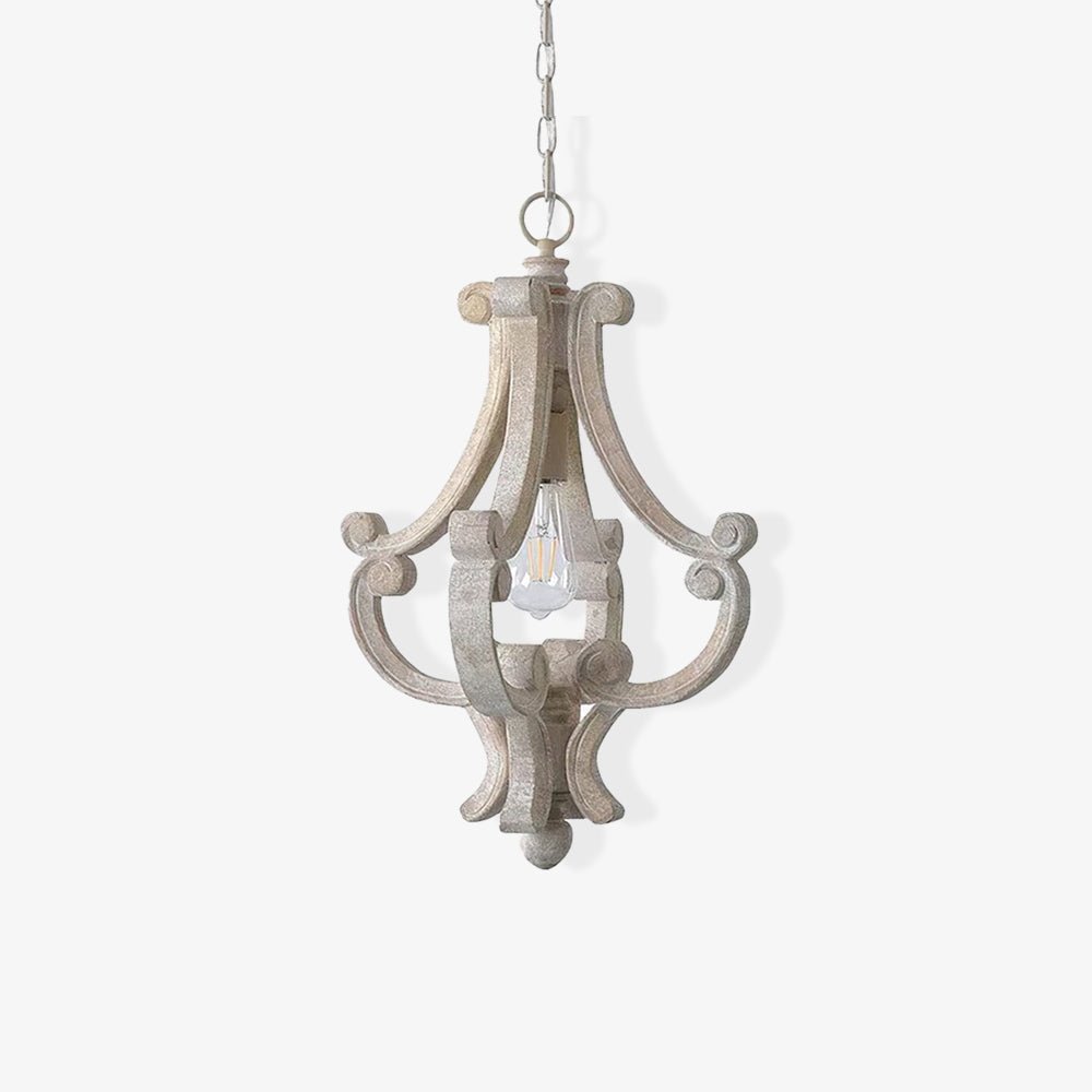 Thalien Suspension Glam en bois - Neutralighting