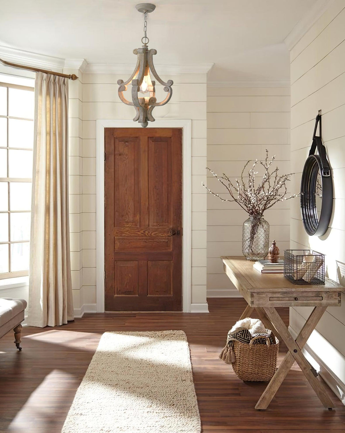 Thalien Suspension Glam en bois - Neutralighting