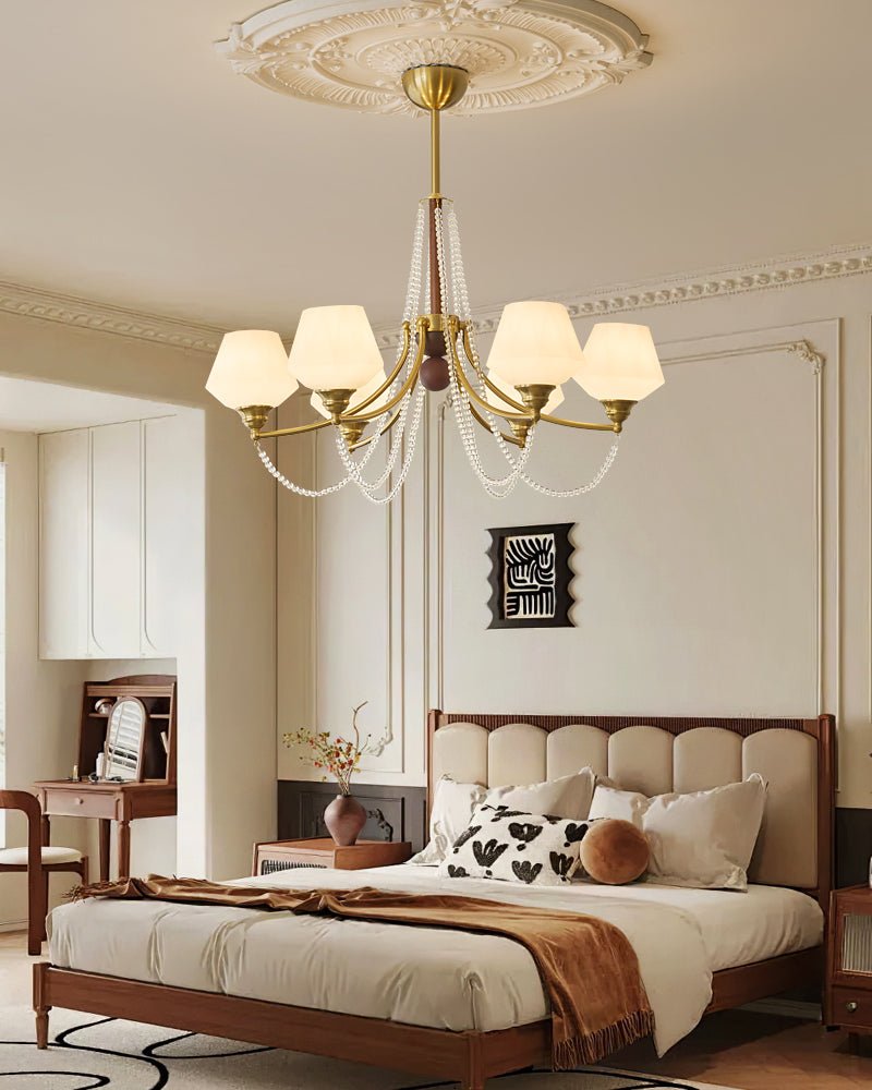 Othaus Lustre Vintage Traditionnel Élégant en Bois - Neutralighting