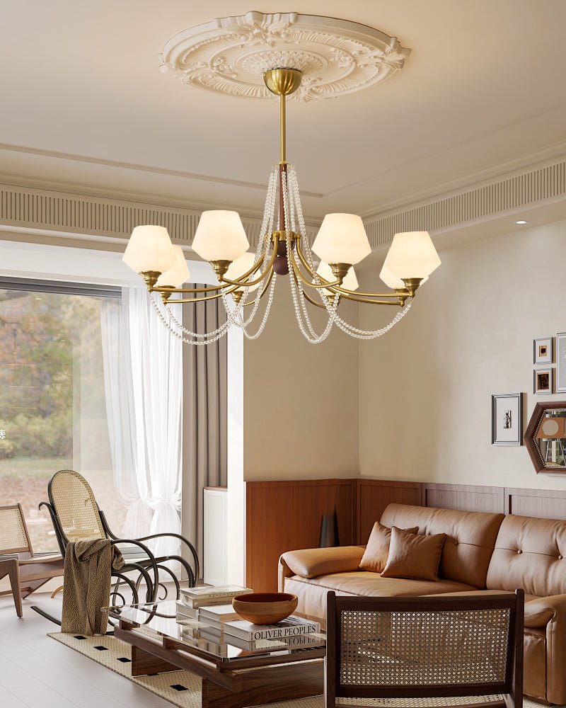 Othaus Lustre Vintage Traditionnel Élégant en Bois - Neutralighting
