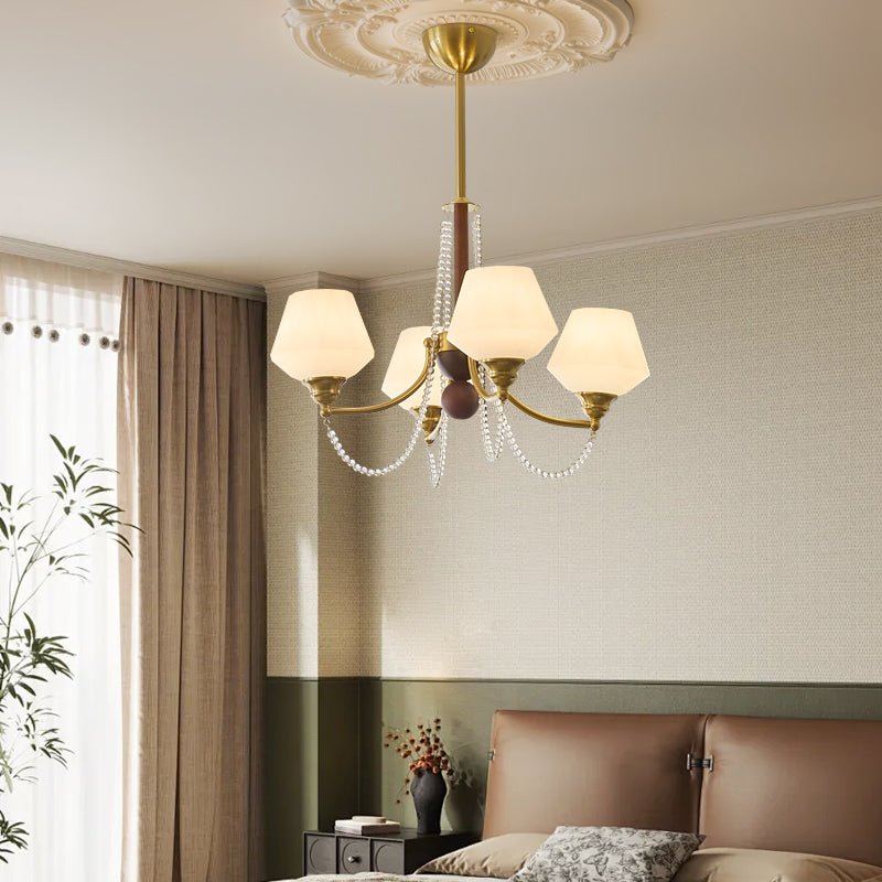Othaus Lustre Vintage Traditionnel Élégant en Bois - Neutralighting