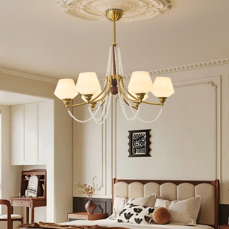 Othaus Lustre Vintage Traditionnel Élégant en Bois - Neutralighting