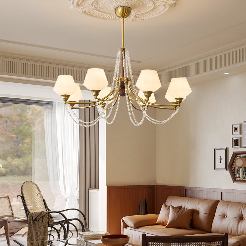 Othaus Lustre Vintage Traditionnel Élégant en Bois - Neutralighting