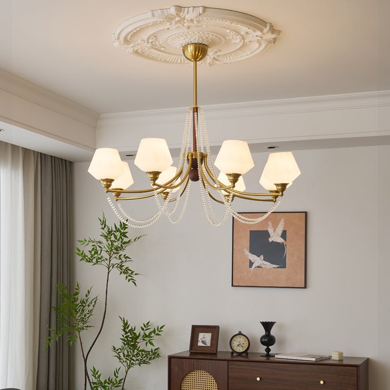Othaus Lustre Vintage Traditionnel Élégant en Bois - Neutralighting