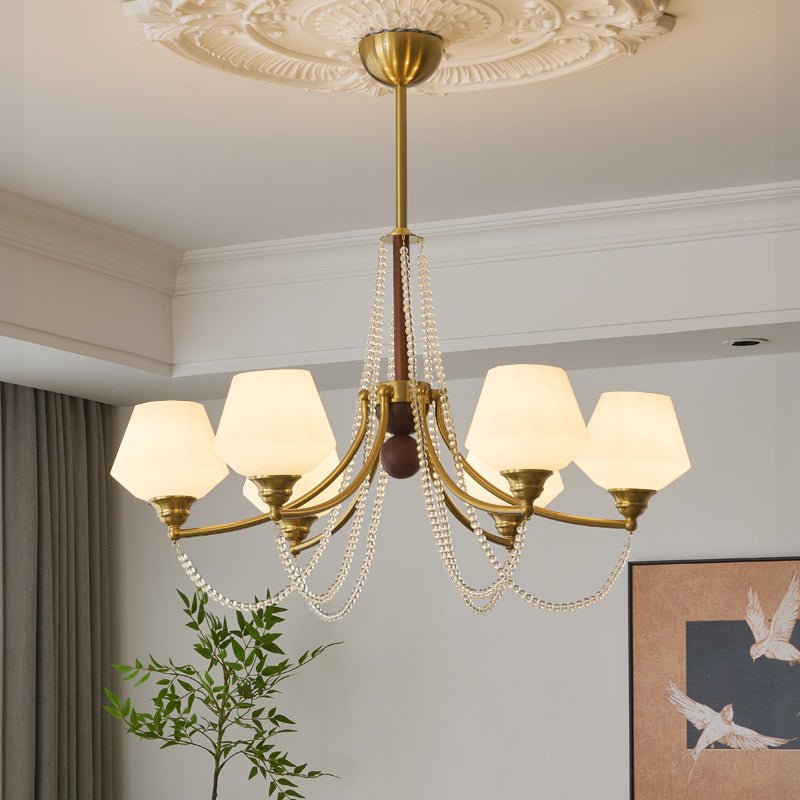 Othaus Lustre Vintage Traditionnel Élégant en Bois - Neutralighting